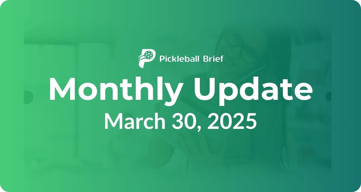 Monthly Update - March 2025